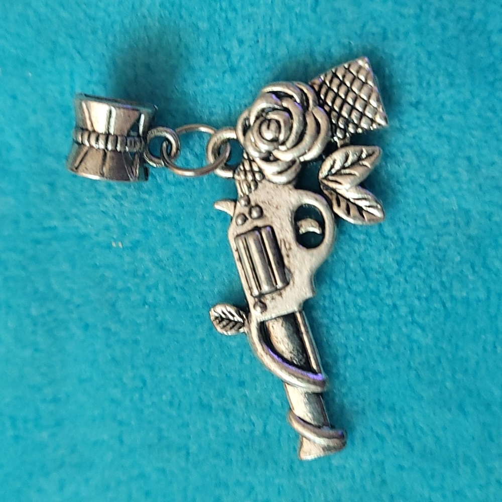 Guns & Roses Bracelet Charm